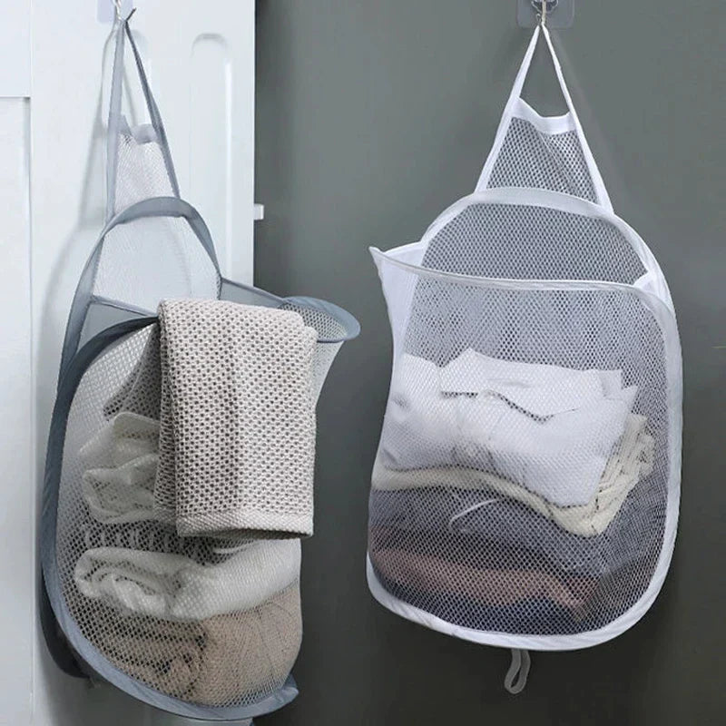 FlexiStore Foldable Hanging Laundry Basket Stornfield