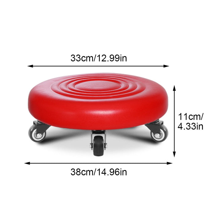 360 Rotating Wheeled Rolling Stool | Stonrfield