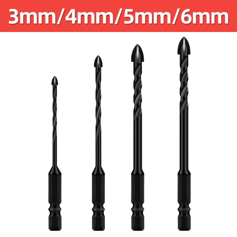 Heavy-Duty Mega Ultimate Cross Hex Drill Bit Set | Stornfield