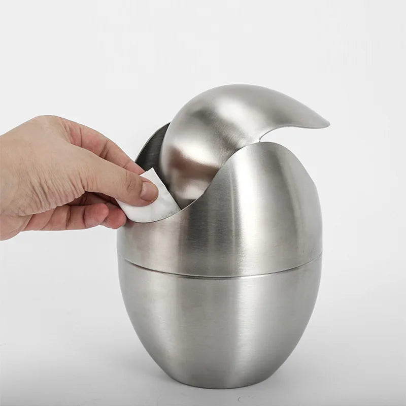 LuxBin Mini Trash Can made of Stornfield Stainless Steel