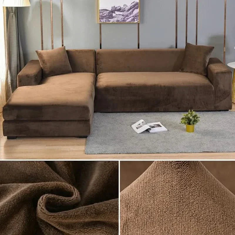 Stornfield | PlushFit - High-Quality Sofa Covers Made of Stretch Velvet