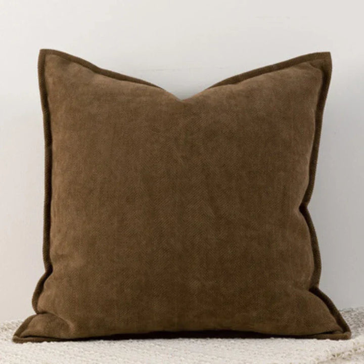 Simple Chenille Pillow Cover for Living Room & Bedroom Decoration – Soft Pillowcase for Modern Home | Stornfield