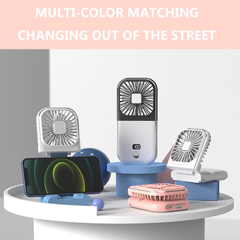 Stornfield | Portable Rechargeable Magic Phone Holder Cooling Fan
