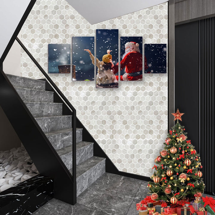 3D Self-Adhesive Hexagonal Wall Stickers | Stornfield