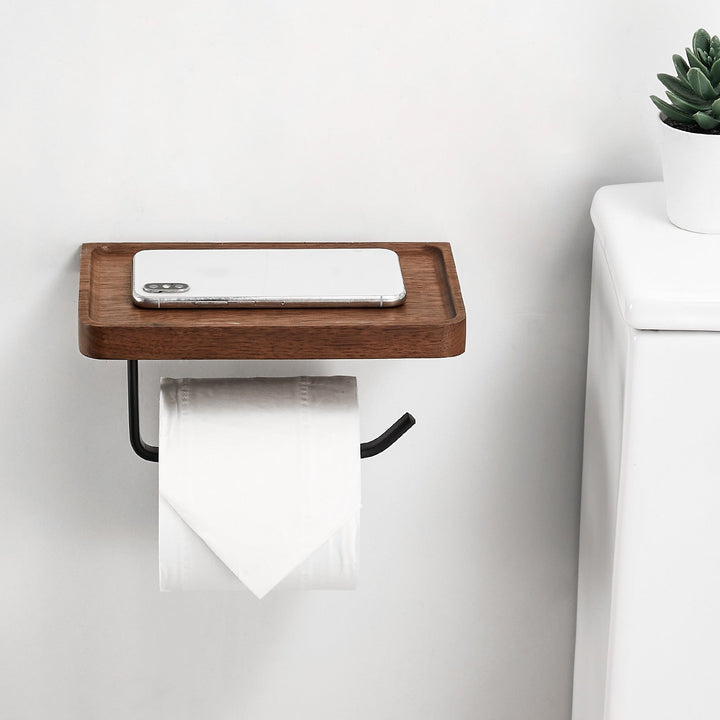 Stornfield | Wooden Toilet Paper Roll Holder