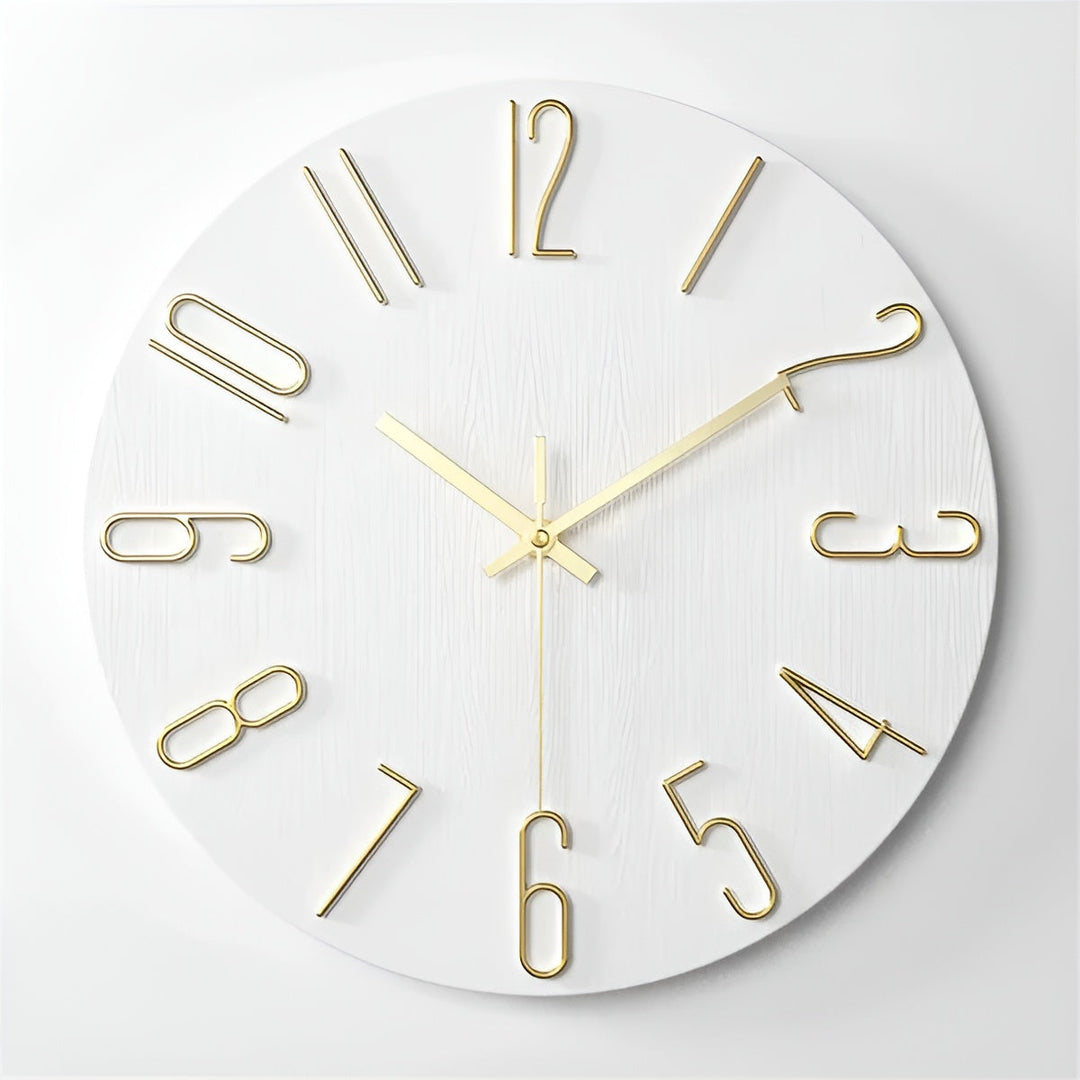 3D Wall Clock – Modern and Elegant | Decorative Wall Clock for Living Room and Office | Stornfield
