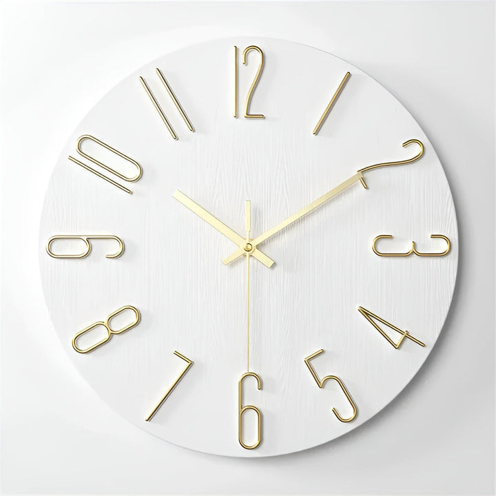 3D Wall Clock – Modern and Elegant | Decorative Wall Clock for Living Room and Office | Stornfield