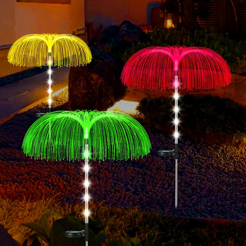 Solar-Powered Floating Jellyfish Garden Lights | Stornfield