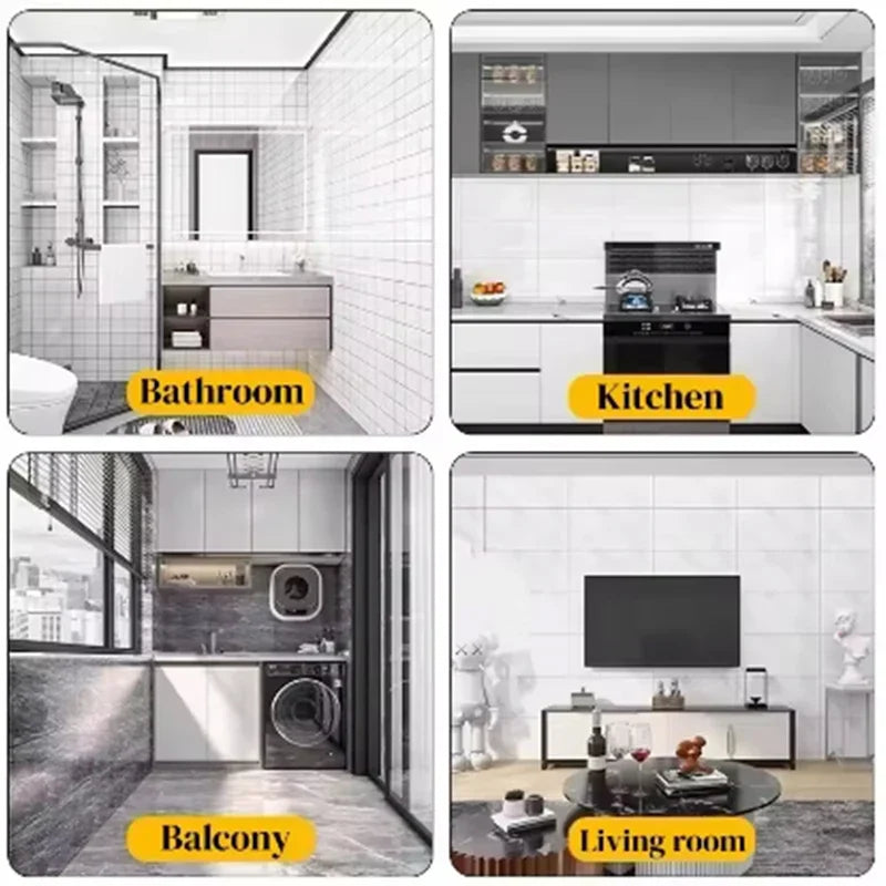 MarbleDream – Luxurious Self-Adhesive Marble Wallpaper with Stornfield Foam Texture
