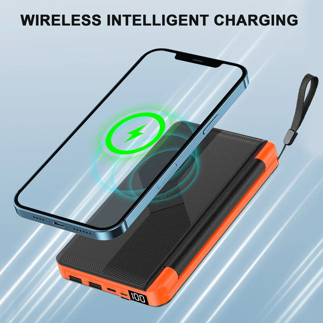 Solar Fast Charging Ultra-Large Capacity Portable Powerbank | Stornfield