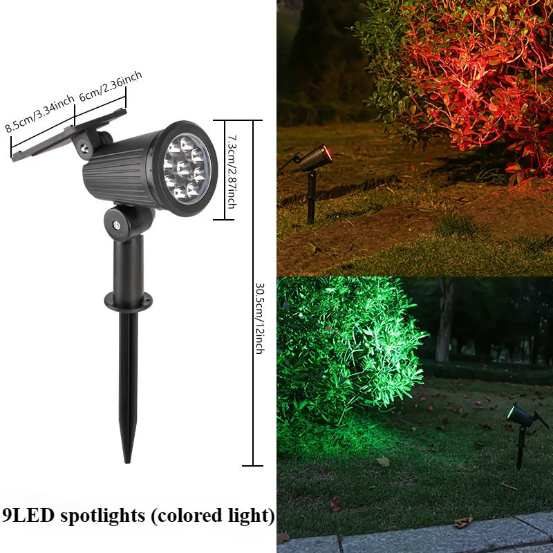 Solar LED Garden Spotlight Outdoor | Stornfield