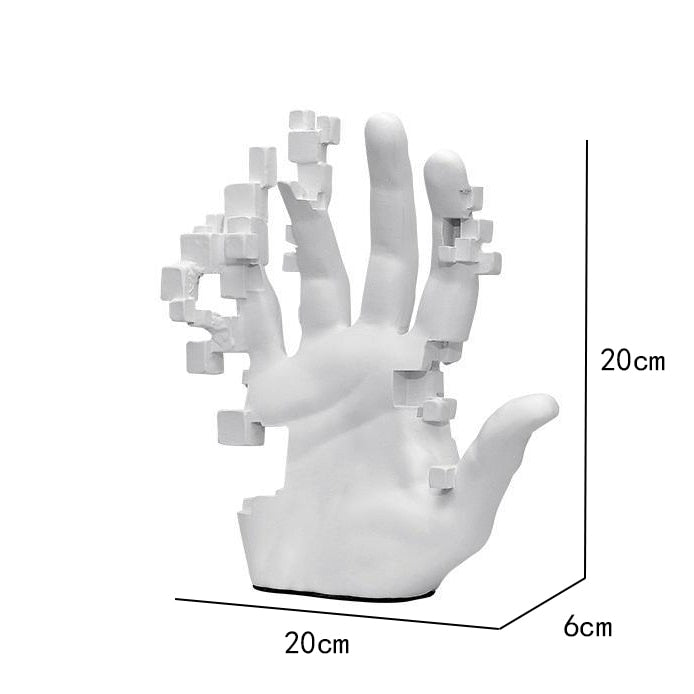 Modern Artful Touches Hand Statue Decor | Stornfield