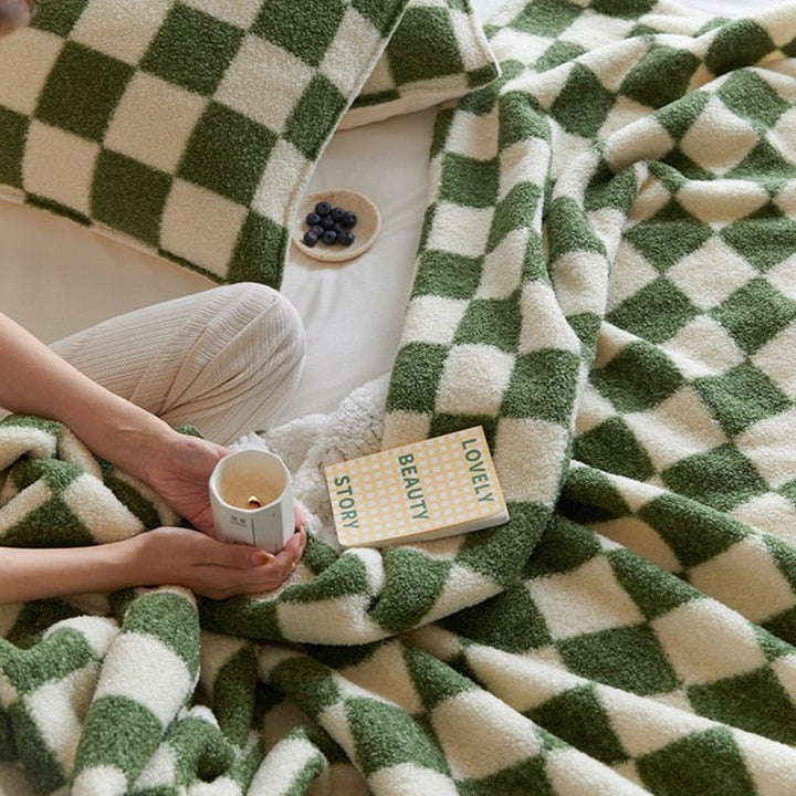 Plain Check Throw | Stornfield