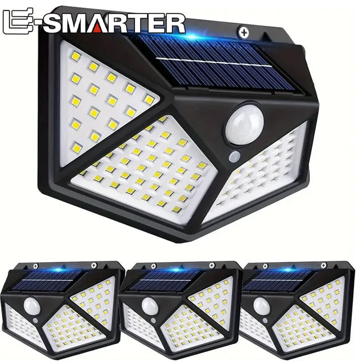 Solar Wall Light Outdoor 100 LED with Motion Sensor | Stornfield