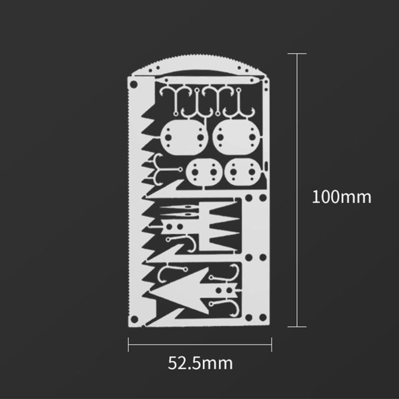22in1 Stainless Steel Outdoor Survival Pocket Tool | Stornfield