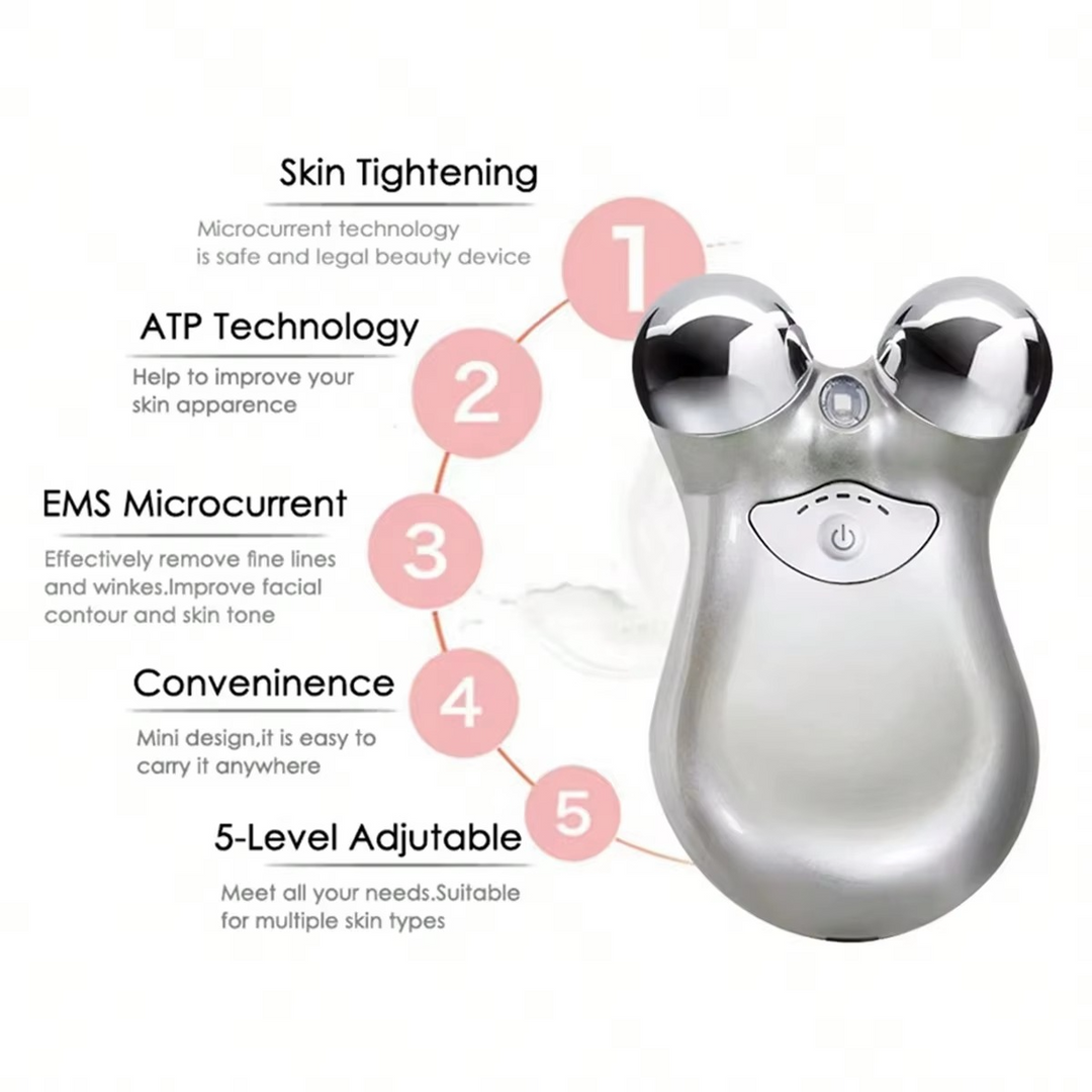 Stornfield | Dual-Head RF & EMS Microcurrent Facial Rejuvenation Device