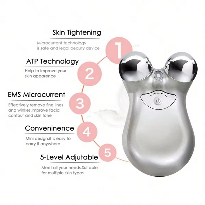 Stornfield | Dual-Head RF & EMS Microcurrent Facial Rejuvenation Device