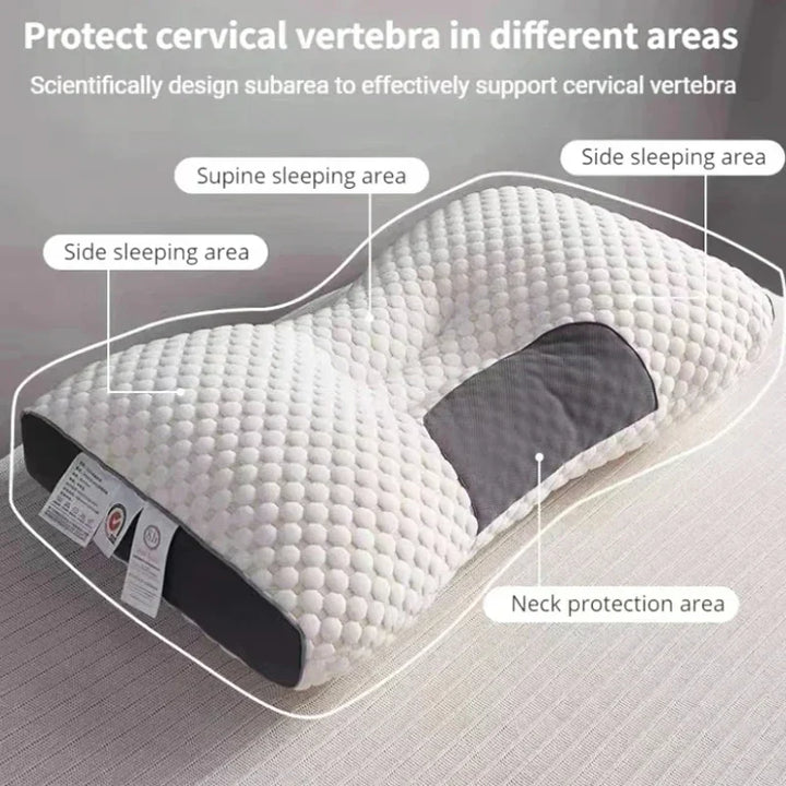 Stornfield | Orthopedic Neck Pillow with Reverse Traction for One Patient, 48 x 74 cm