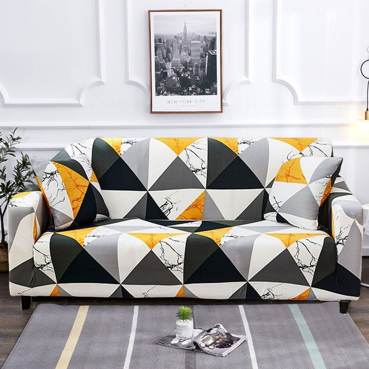 Modern Non-slip Colorful Elastic Sofa Cover | Stornfield