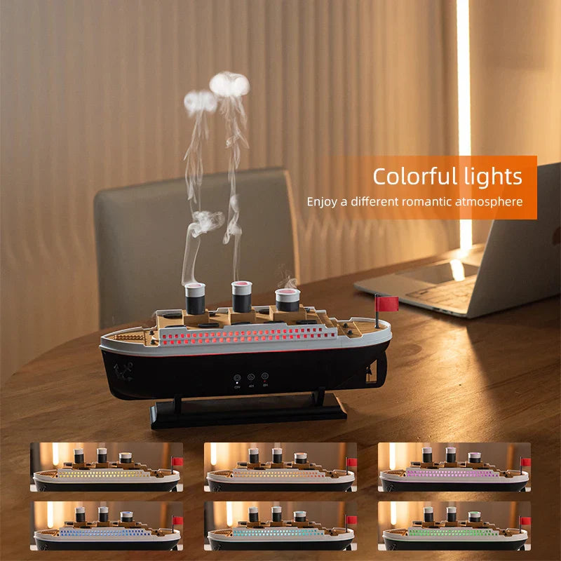 Luxury Ocean Liner Electric Aromatherapy Air Humidifier | Stornfield