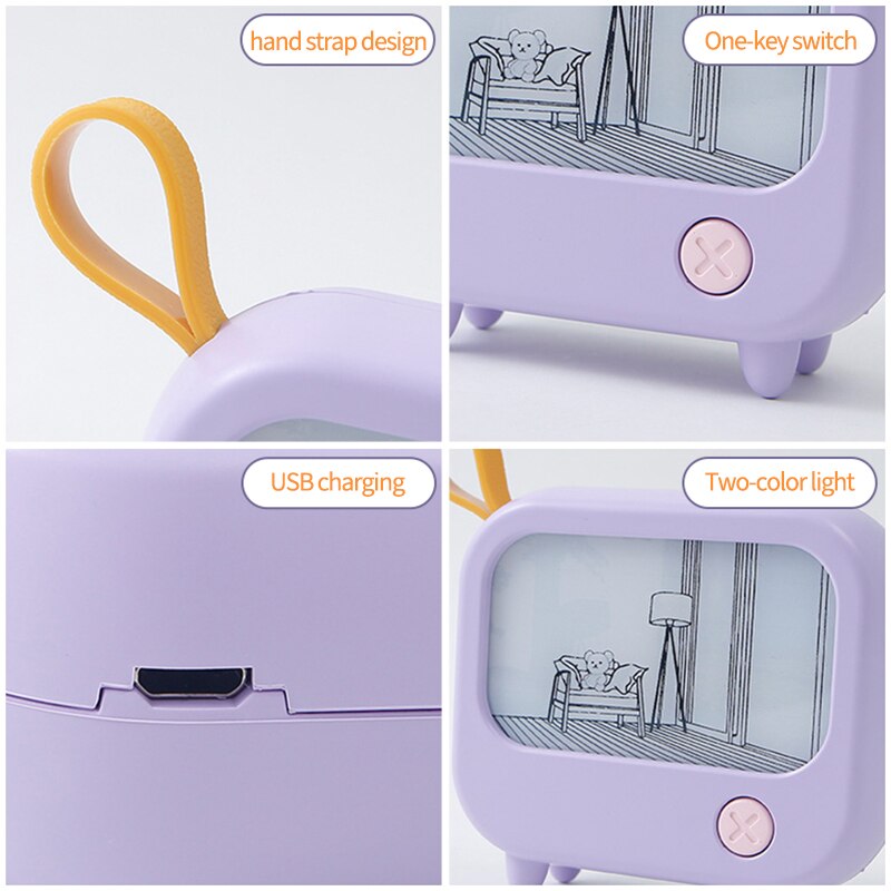Mini Art TV Painting Decor Night Lamp | Stornfield