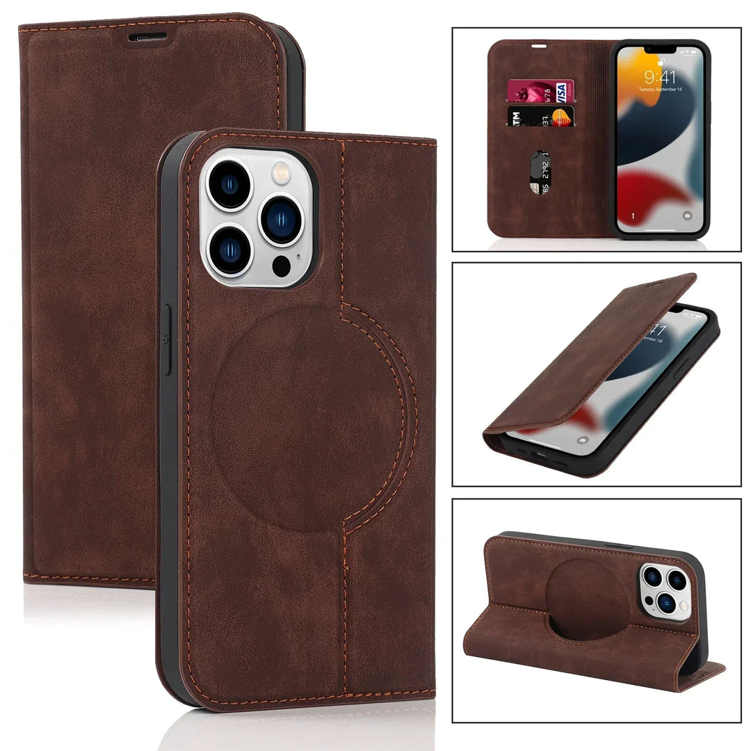 Stornfield | MagSafe Wireless Charging Wallet Case - iPhone