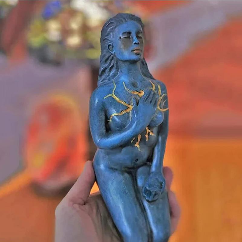 Stornfield | Healing Goddess Sculpture: Abstract Resin