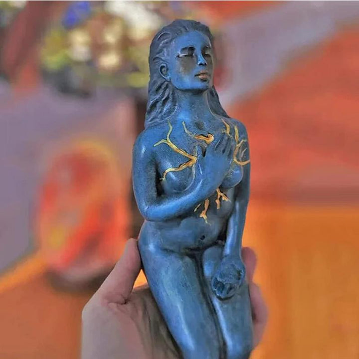 Stornfield | Healing Goddess Sculpture: Abstract Resin