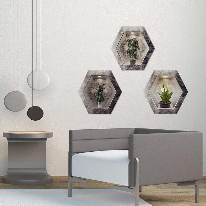 Wall Decorative Potted Plant Stickers | Stornfield