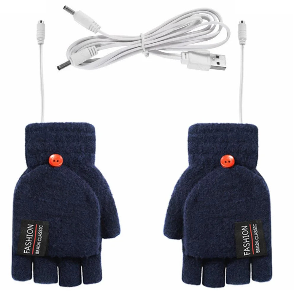 USB Rechargeable Warm Wave Heated Gloves | Stornfield
