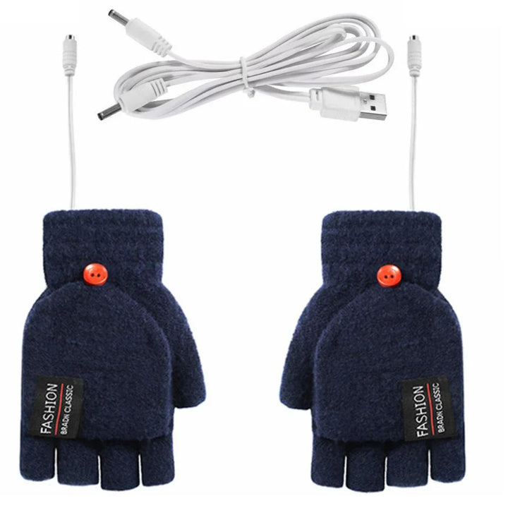 USB Rechargeable Warm Wave Heated Gloves | Stornfield