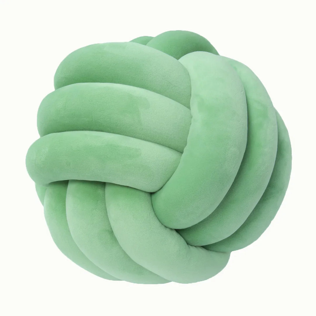 Knotted Velvet Cushion | Stornfield