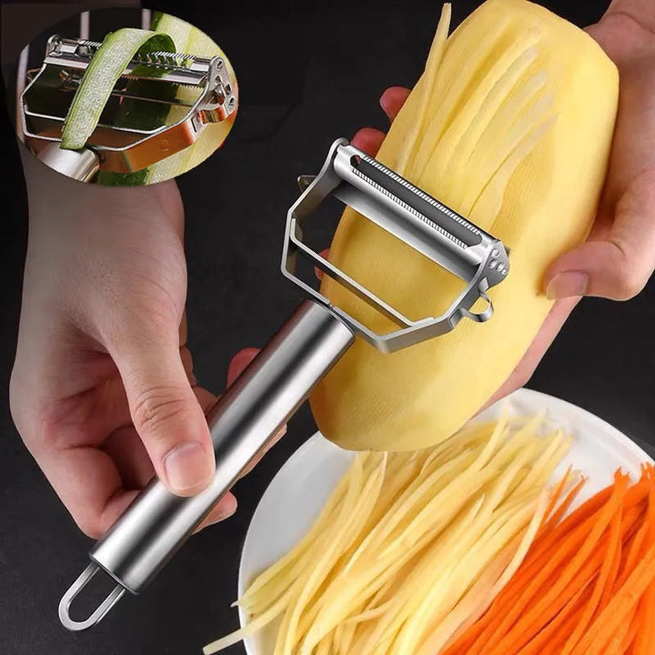 Vegetable Peeler Stainless Steel Ergonomic Rustproof | Stornfield
