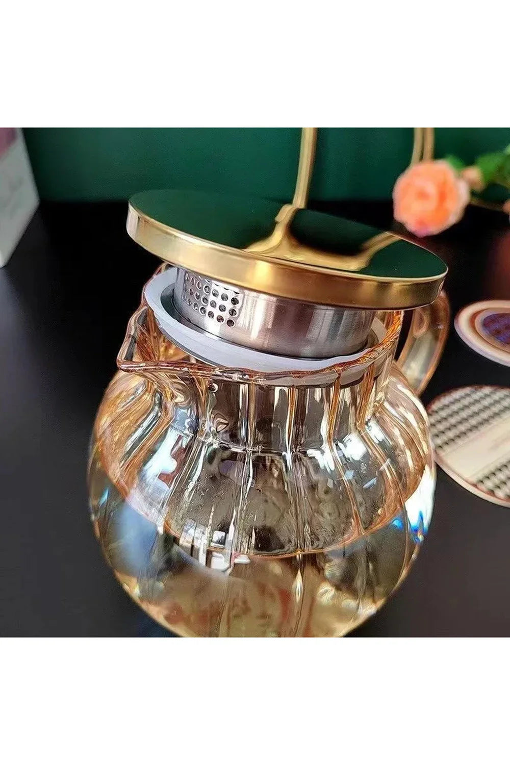 Stornfield | Glass Teapot Set with Infuser