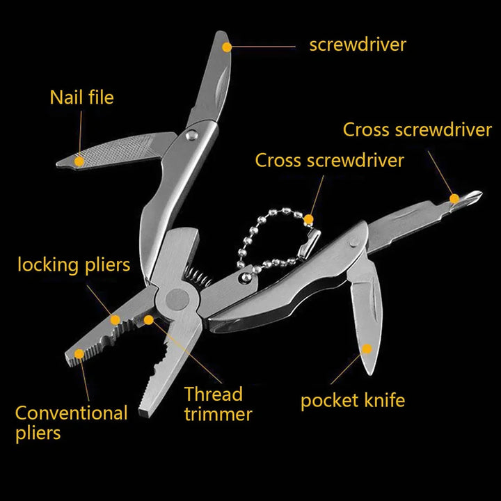 Stainless Edge EDC Multi-Tool Emergency Keychain | Stornfield