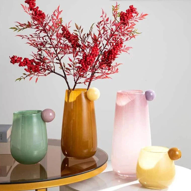 Chubby Glass Globe Vase | Stornfield