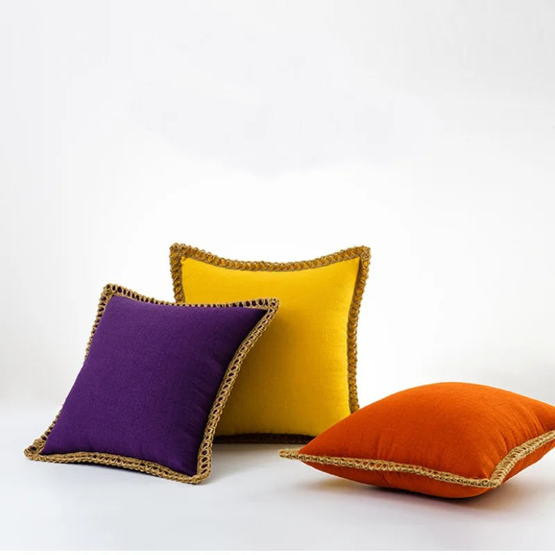 Stornfield | Colorful cushion cover in French style