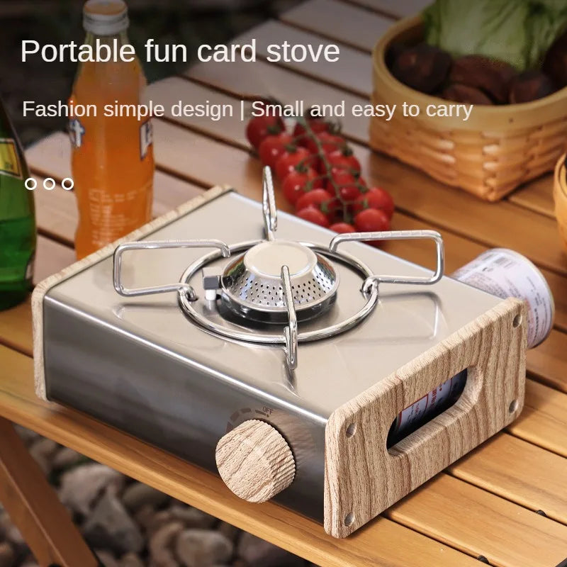 On-the-Go Cooking Stainless Steel Outdoor Camping Stove | Stornfield