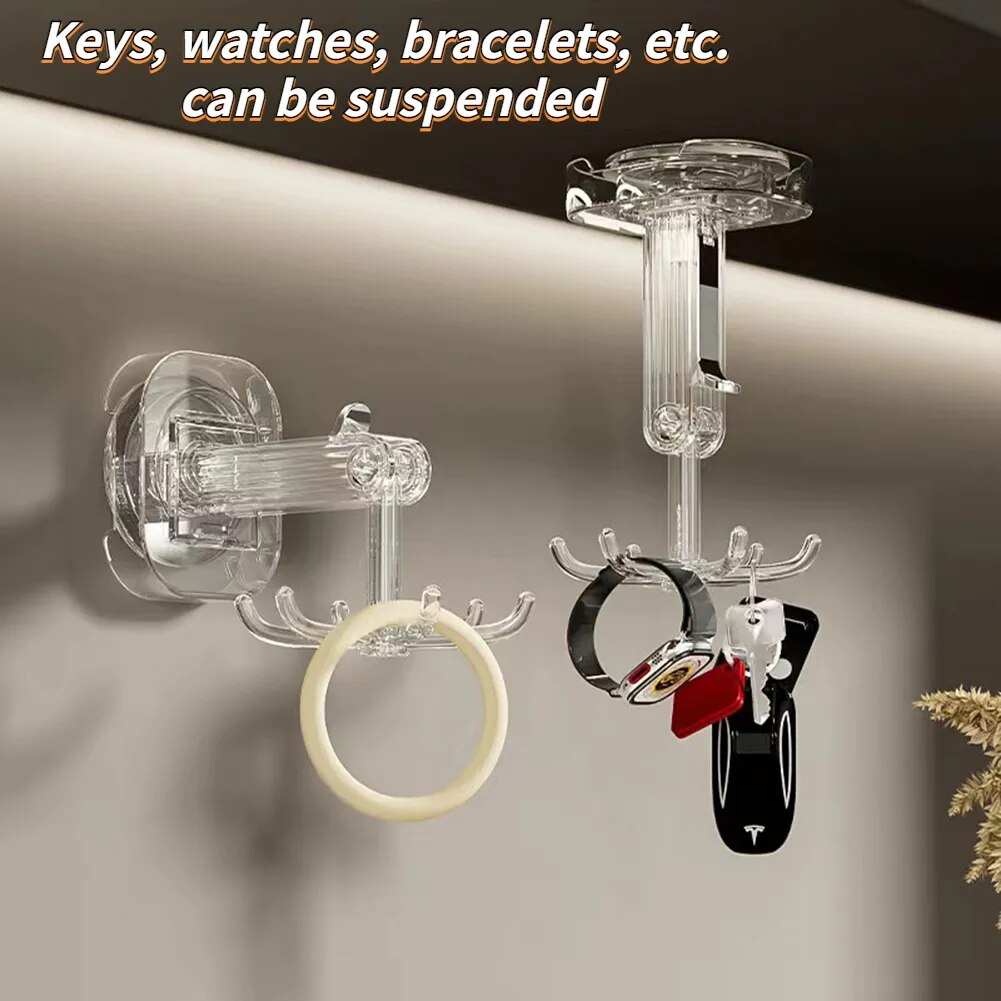Simplistic Six-Claw Universal Rotating Hook | Stornfield