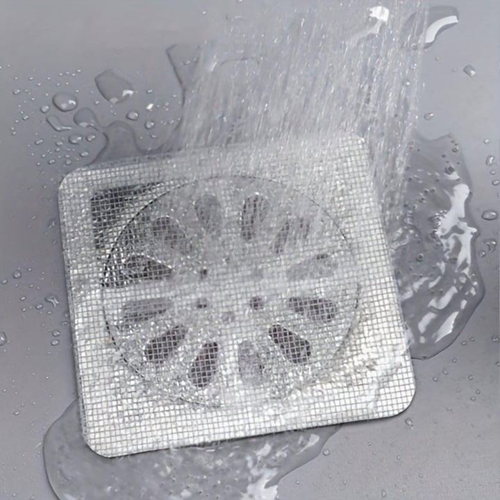 ClearGuard Disposable Hair Catcher – Protective Film for Shower Drains (4 Inch) Stornfield