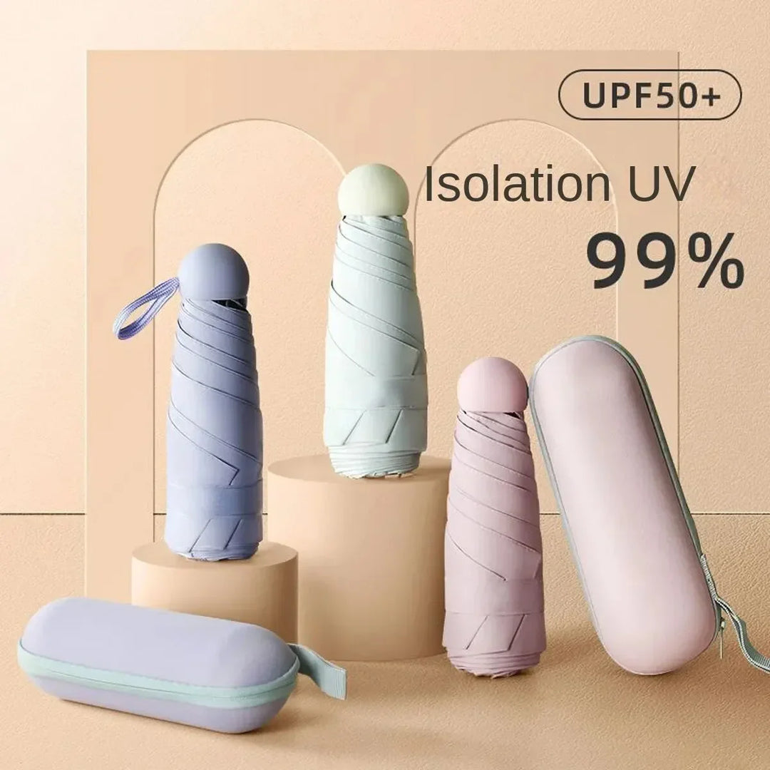Mini Sunshade Rain Protection Minimal Umbrella | Stornfield