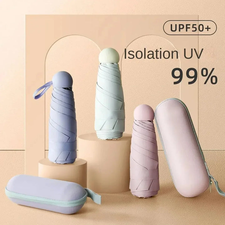 Mini Sunshade Rain Protection Minimal Umbrella | Stornfield