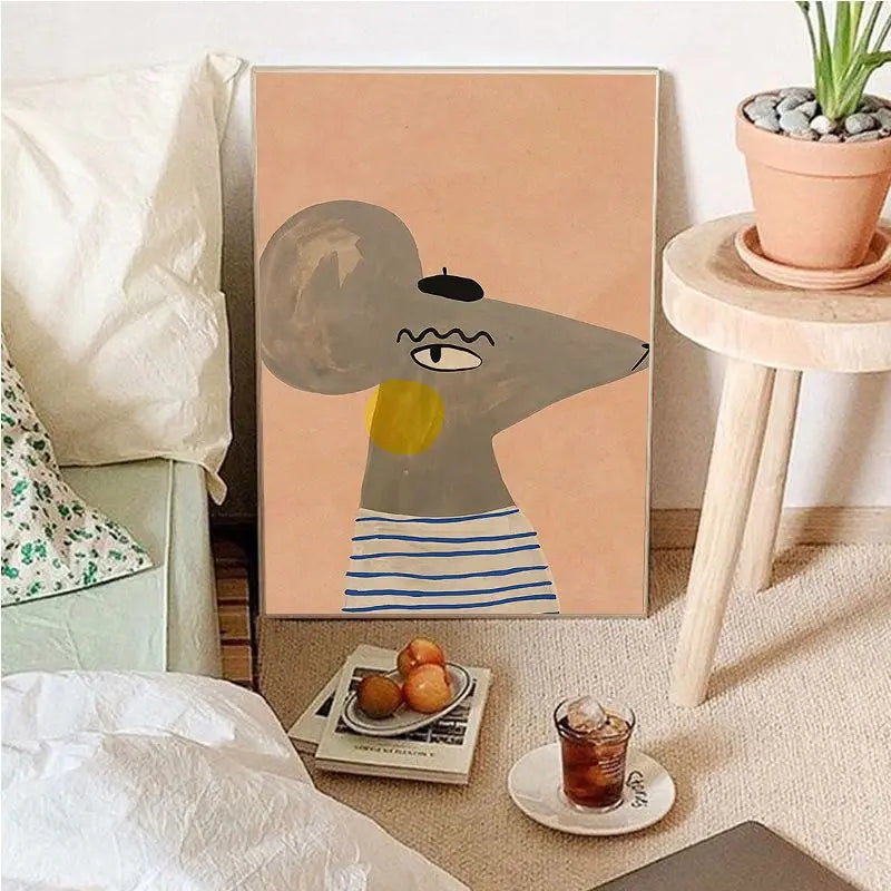 Stornfield | Vintage Cartoon Canvas Art