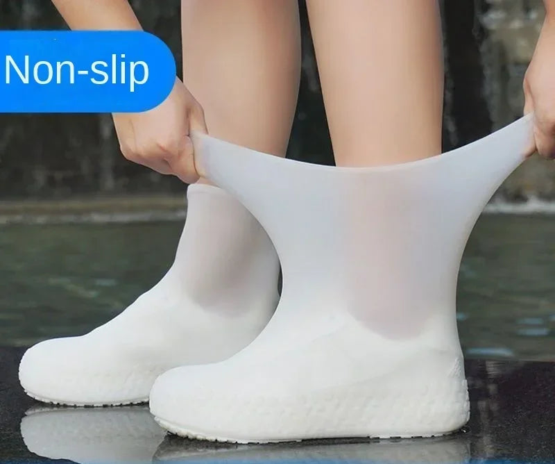 Stornfield | RainShield Silicone Overshoes | Waterproof & Non-slip | Reusable Rain Covers | For Shoe Size 34–45 | Outdoor Rain Protection
