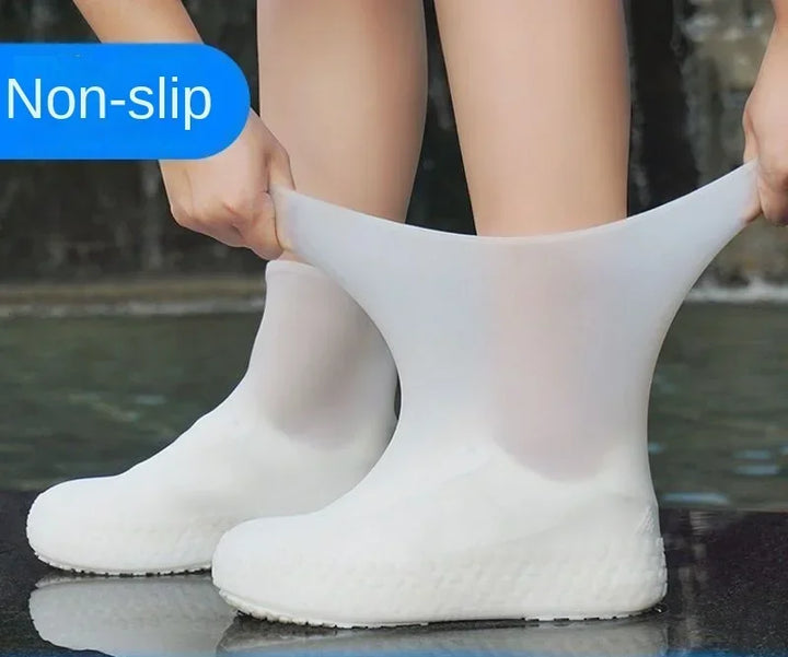 Stornfield | RainShield Silicone Overshoes | Waterproof & Non-slip | Reusable Rain Covers | For Shoe Size 34–45 | Outdoor Rain Protection