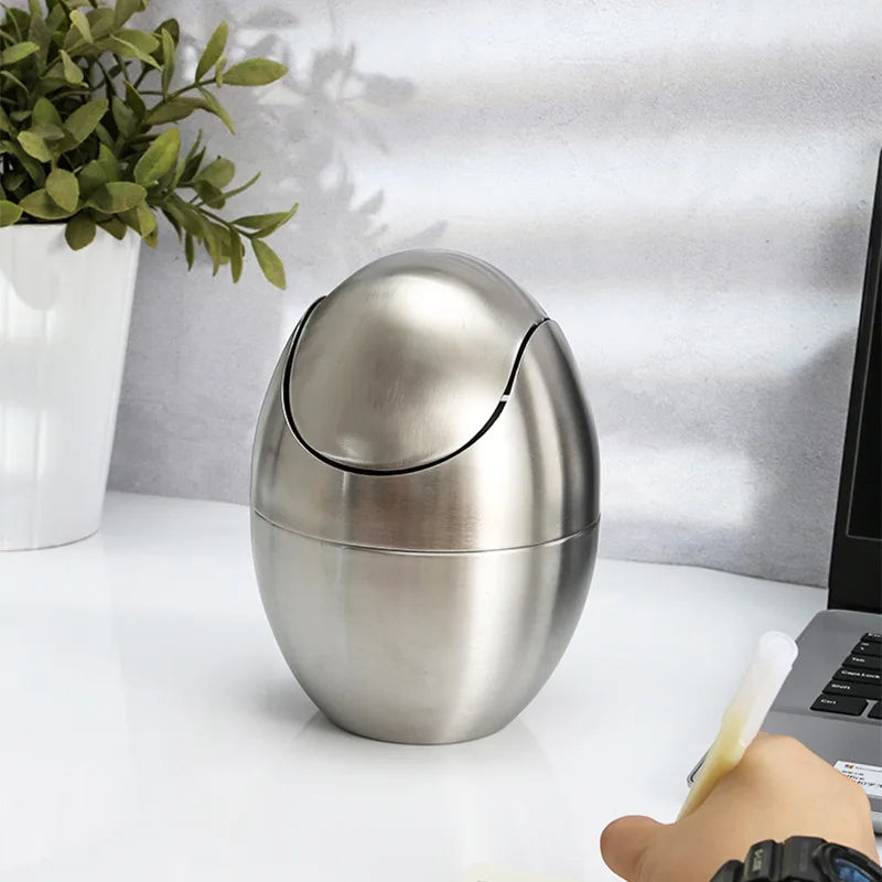 LuxBin Mini Trash Can made of Stornfield Stainless Steel