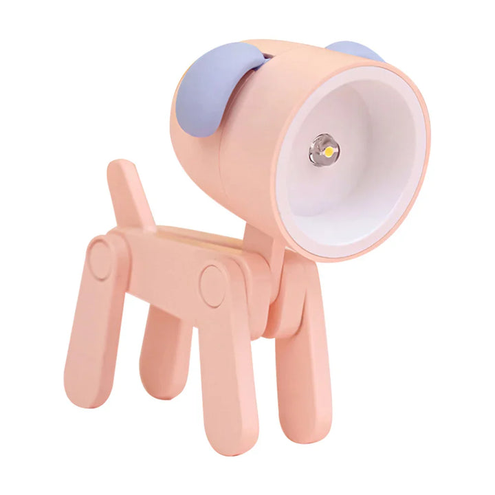 Stornfield | Cute LED Night Light - Mini Dog, Deer, Dinosaur Foldable Table Lamp for Children's Bedroom