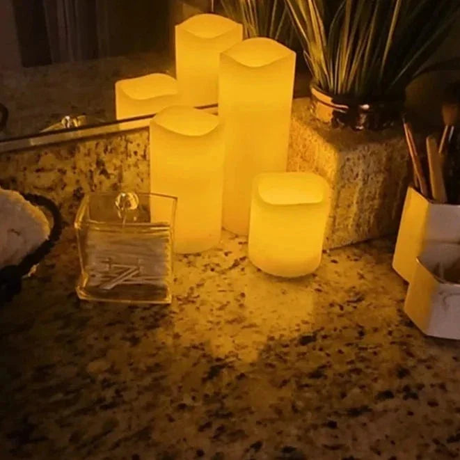 Flameless Melted Candles Stornfield