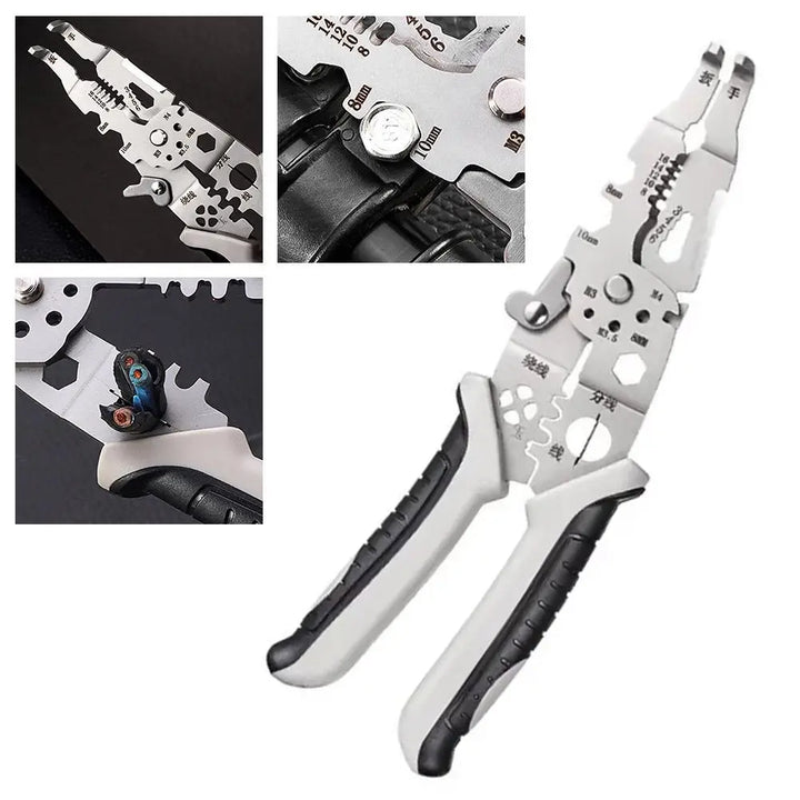 Heavy-Duty Industrial-Grade Multi-Purpose Wire Stripping Tool | Stonrfield