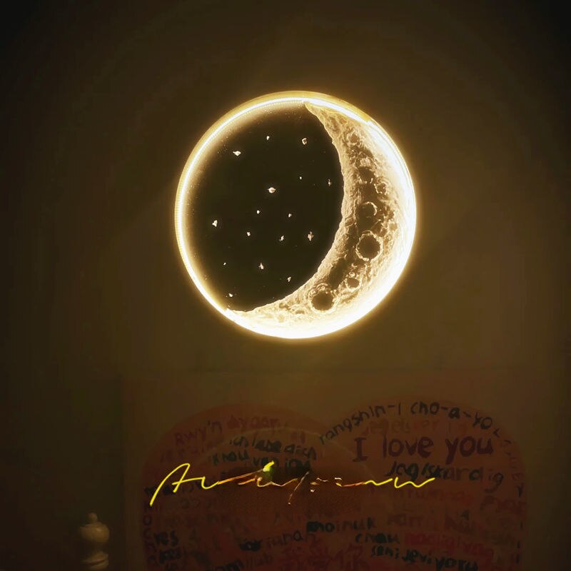 DIY Floating Moon Night Lamp | Stornfield